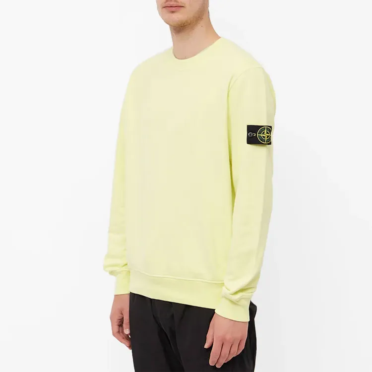 STONE ISLAND Sweatshirt Men's Lemon Yellow-1
