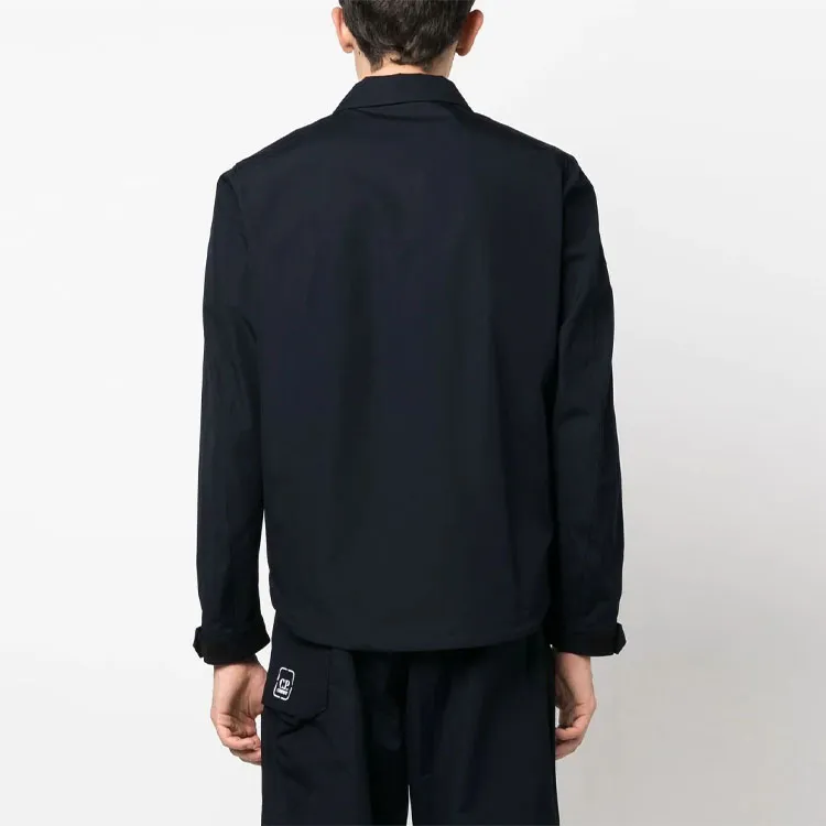 C.P.Company Logo Printed Long Sleeve Shirt-2