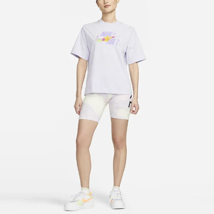 Nike T Shirts Women's Oxygen Purple-2