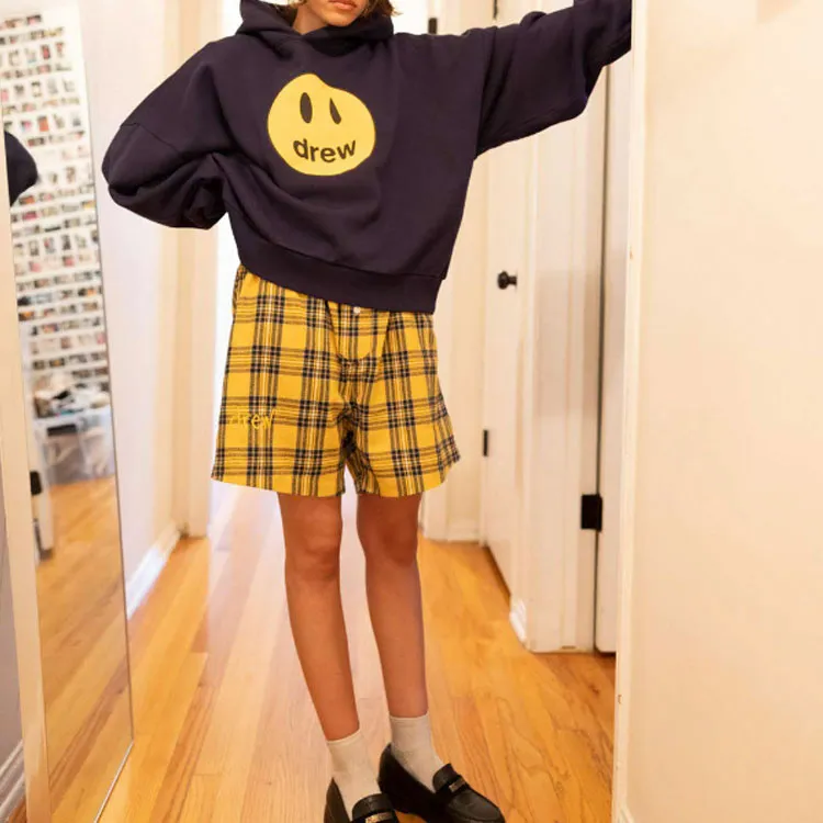 Drew House Sweatshirts Unisex Dark Marine Blue-2