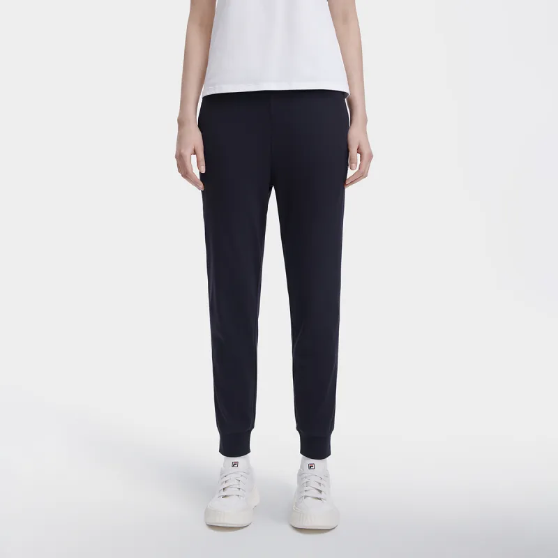 FILA Knitted Sweatpants Women's Legend Blue-2