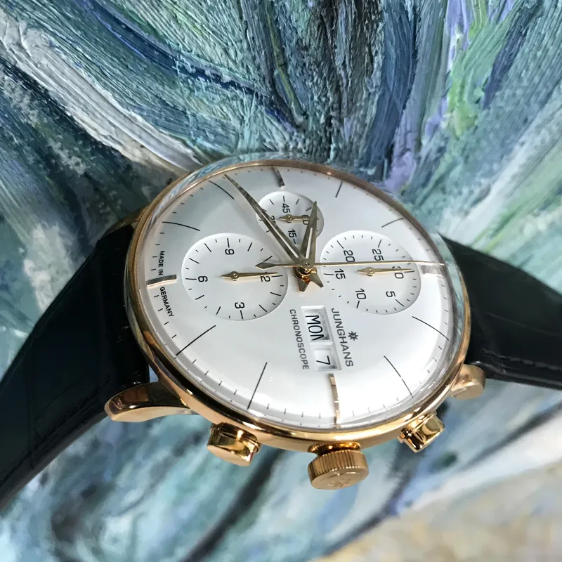 JUNGHANS Meister Chronoscope Terrassenbau 027/9700.00-9