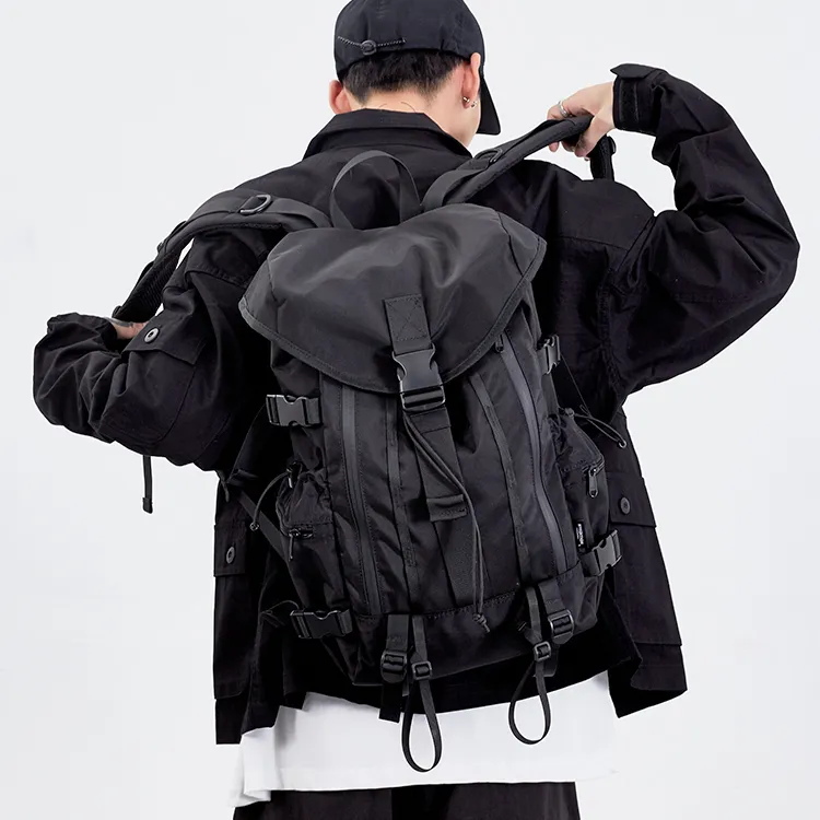 MYEDITION 24LS32LL Laptop Bag Backpack Outdoor Bag Polyester With Nylon Multicolor Unisex-8