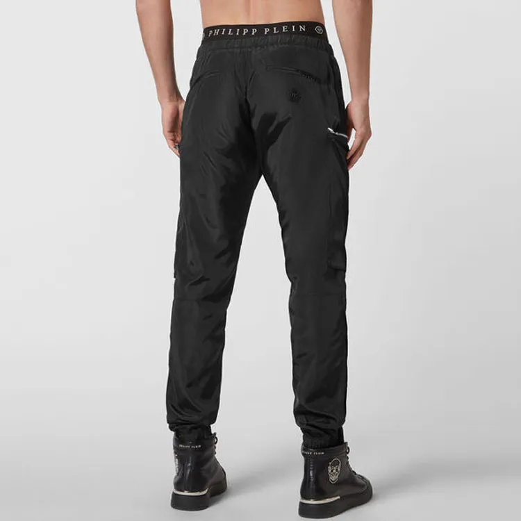 PHILIPP PLEIN Knitted Sweatpants Men Black-2