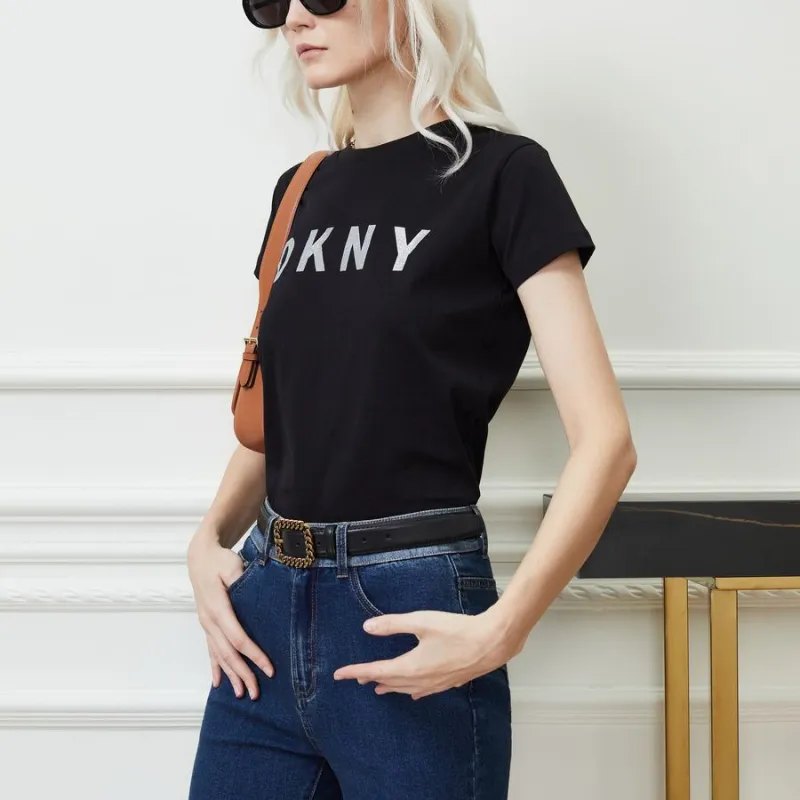 DKNY Logo-print Short-sleeved T-shirt-5