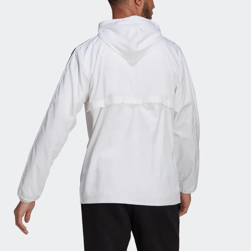 Adidas Essentials Woven Windbreaker Jacket Men's White-1