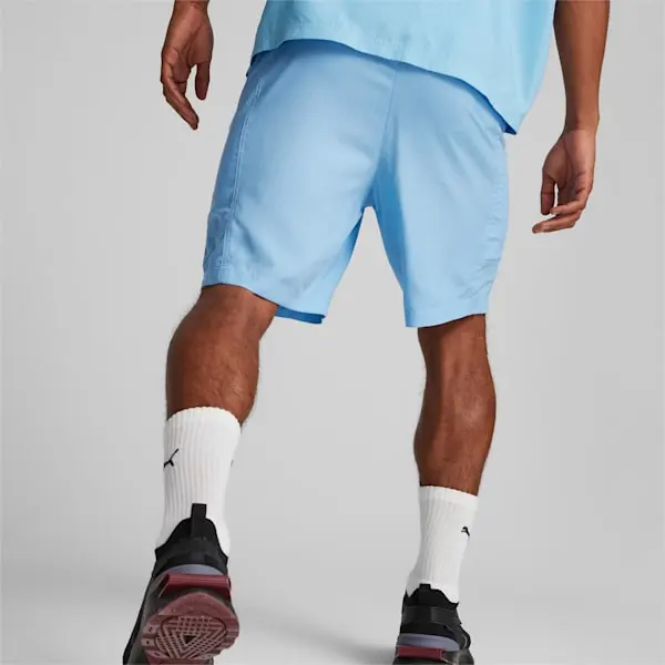 PUMA SS23 Downtown Casual Shorts Men Light Blue-2