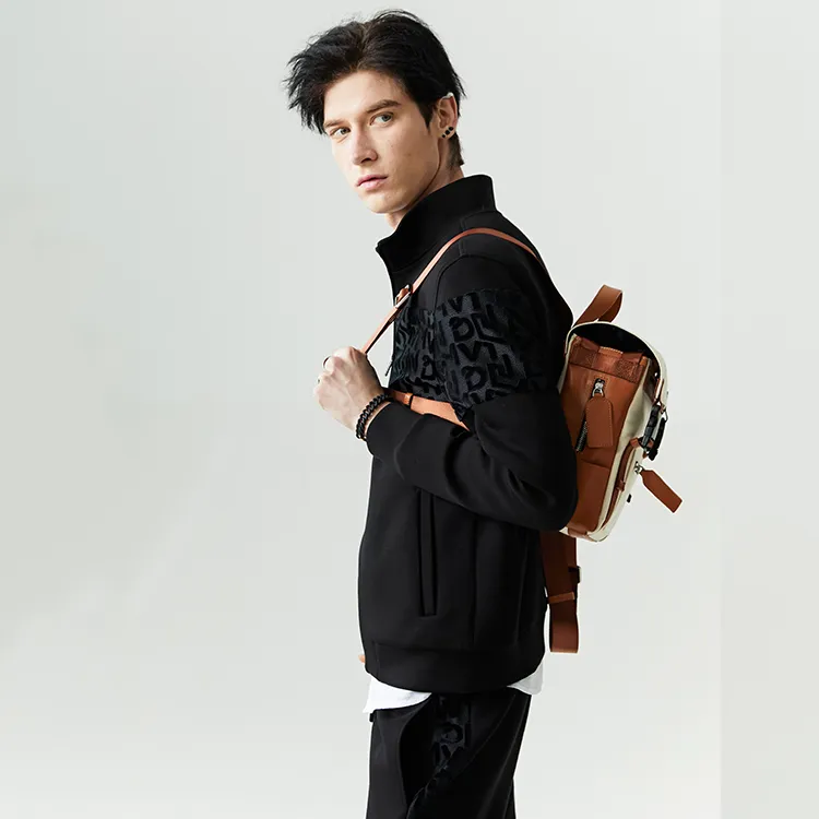 DAVID NAMAN Sweatshirts Men Black-6