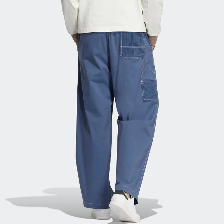 Adidas Knitted Sweatpants Men Wonder Asphalt Gray-1