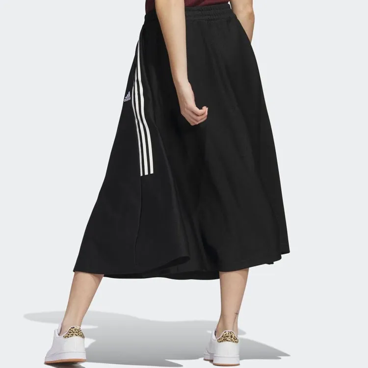 adidas Women's Logo Track Skirt Black-2