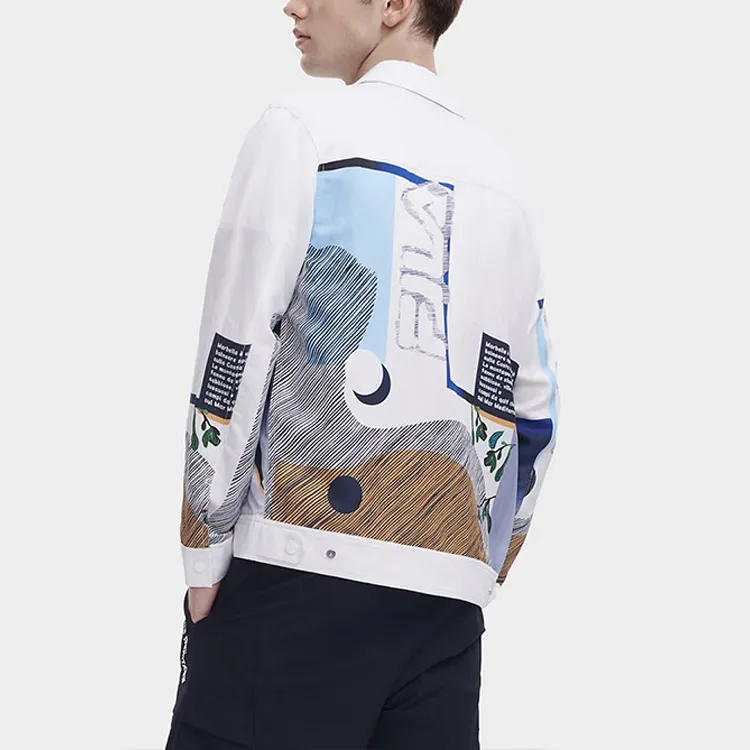 FILA Shirts Men White-2