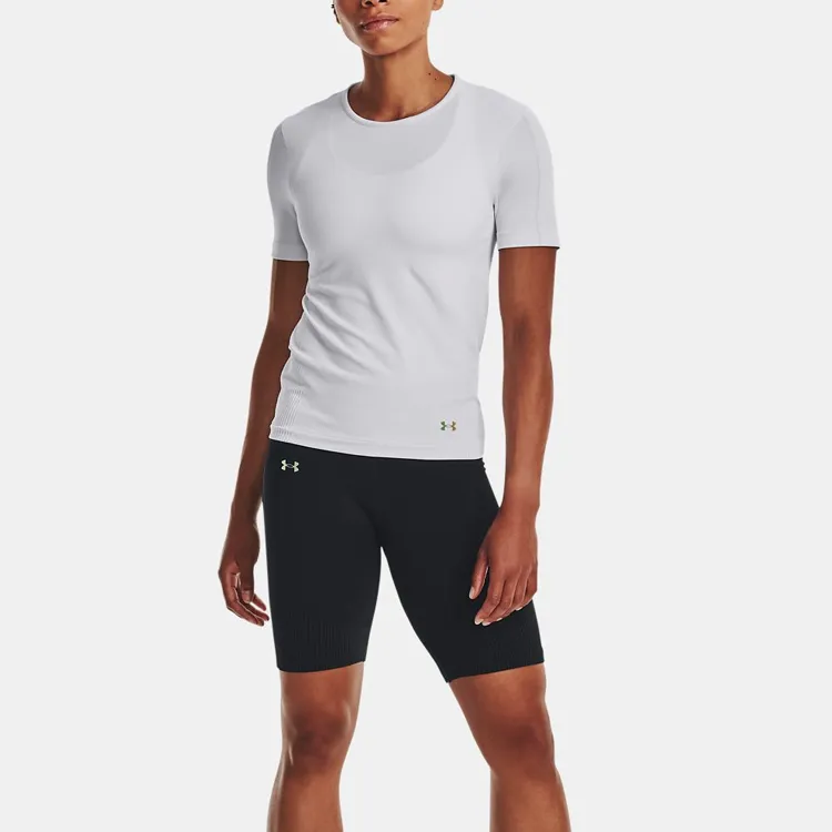 Under Armour Rush T Shirts Women's White-2