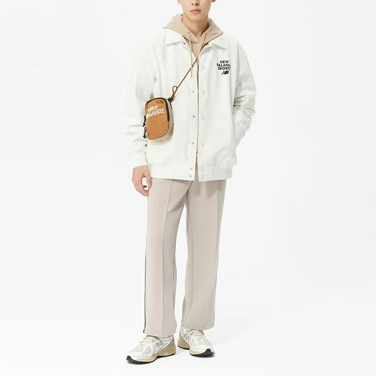 New Balance Puffer Jackets Unisex White-2