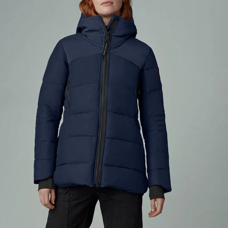 Canada Goose HyBridge Series Down Jackets Women's Cerulean Ocean Blue-1