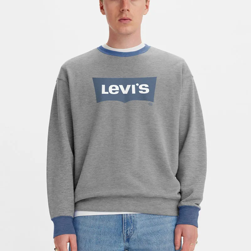 Levis Sweatshirts Men Gray-2