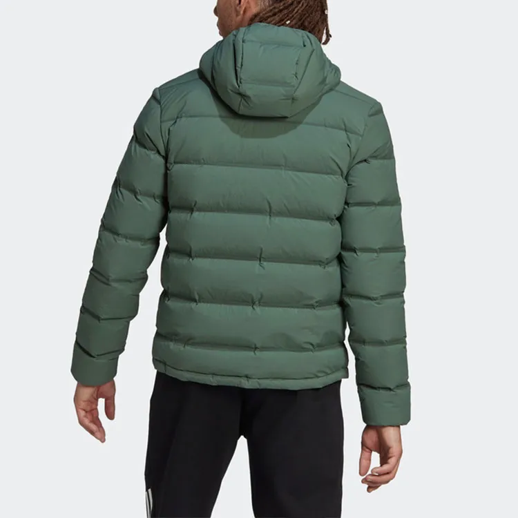 Adidas Down Jacket Men's Oxidized Green-5