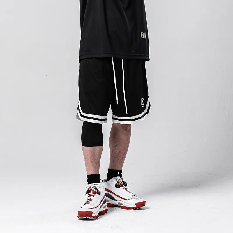 AI3 Basketball Shorts Unisex Black-4