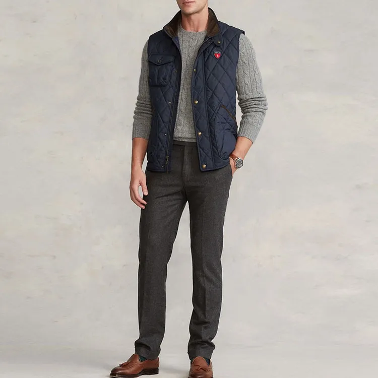 Polo Ralph Lauren Vest Men's Marine Blue-3
