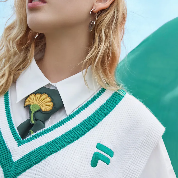 FILA Sweater Women's Flowing Year White-4