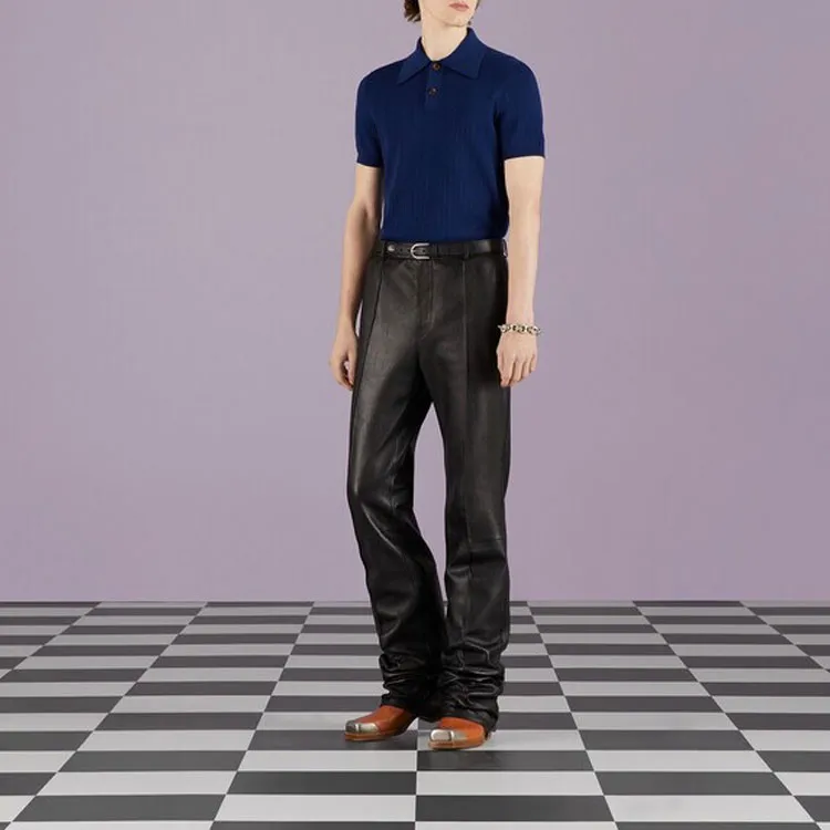 GUCCI SS23 Polo Shirt Men's Blue-2