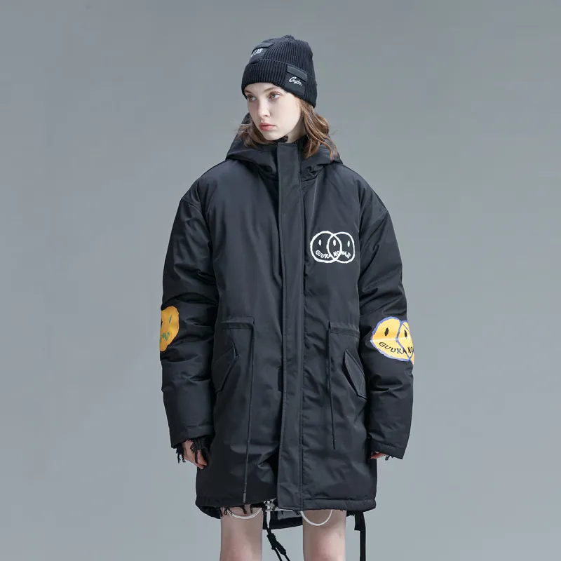 Guuka Puffer Jacket Unisex Black-7