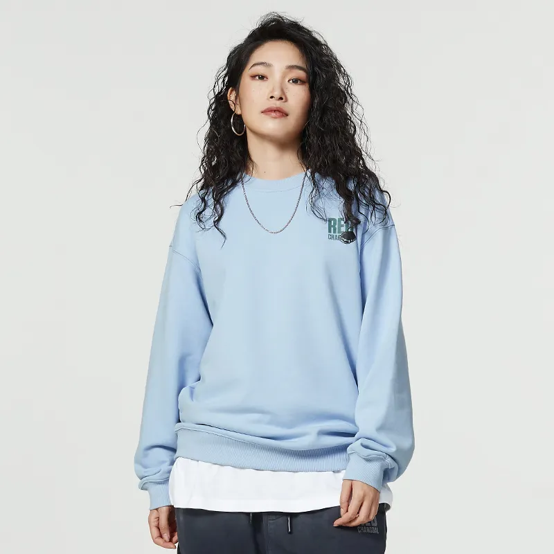 REDCHARCOAL x Sunny Sweatshirt Unisex Light Blue-2