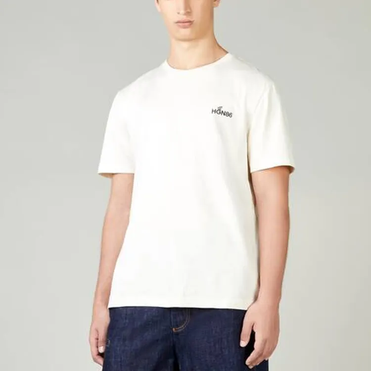 HOGAN T-Shirts Unisex Beige-5