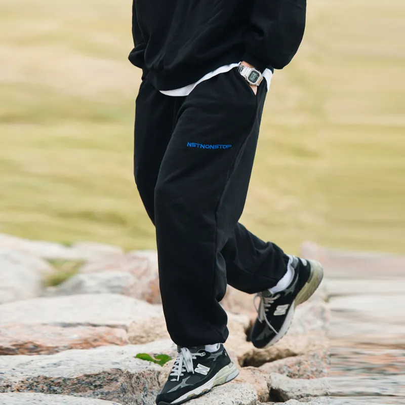 NST NONSTOP Knitted Sweatpants Men-3
