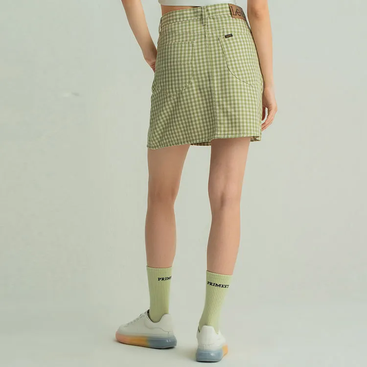 Lee Casual Short Skirts Women's Green-4