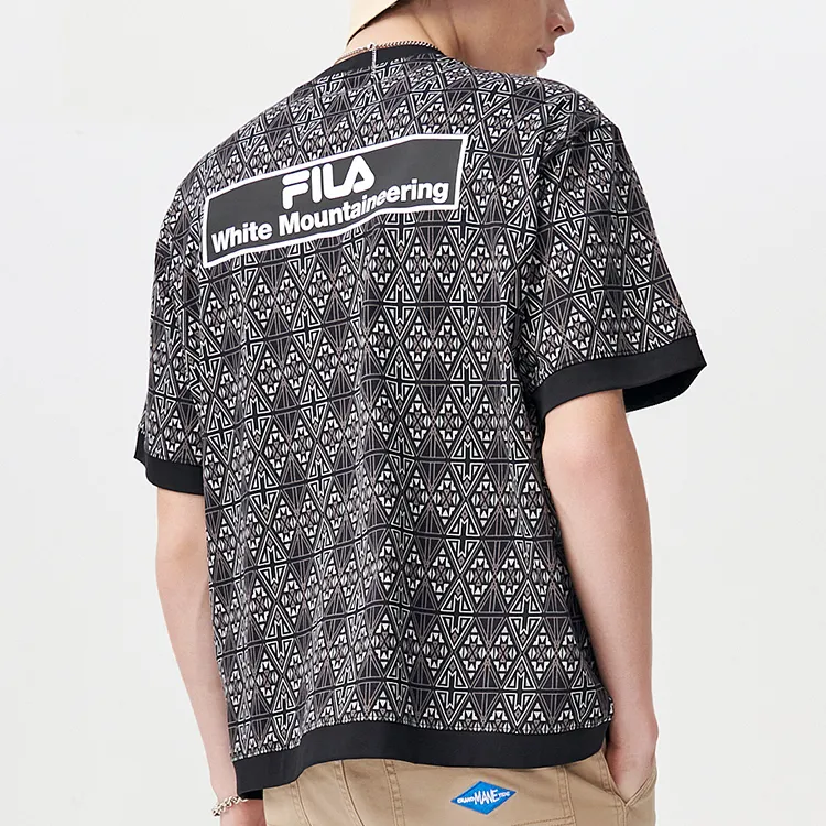 FILA x White Mountaineering T-Shirt Men's Sparkling Galaxy-3