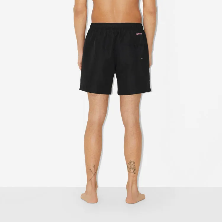 Burberry Oak Leaf Crest Drawstring Swim Shorts-4