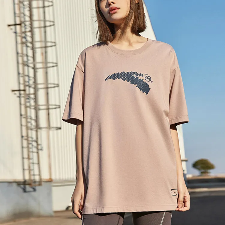 Anta T-Shirt Unisex Pumpkin Brown-1