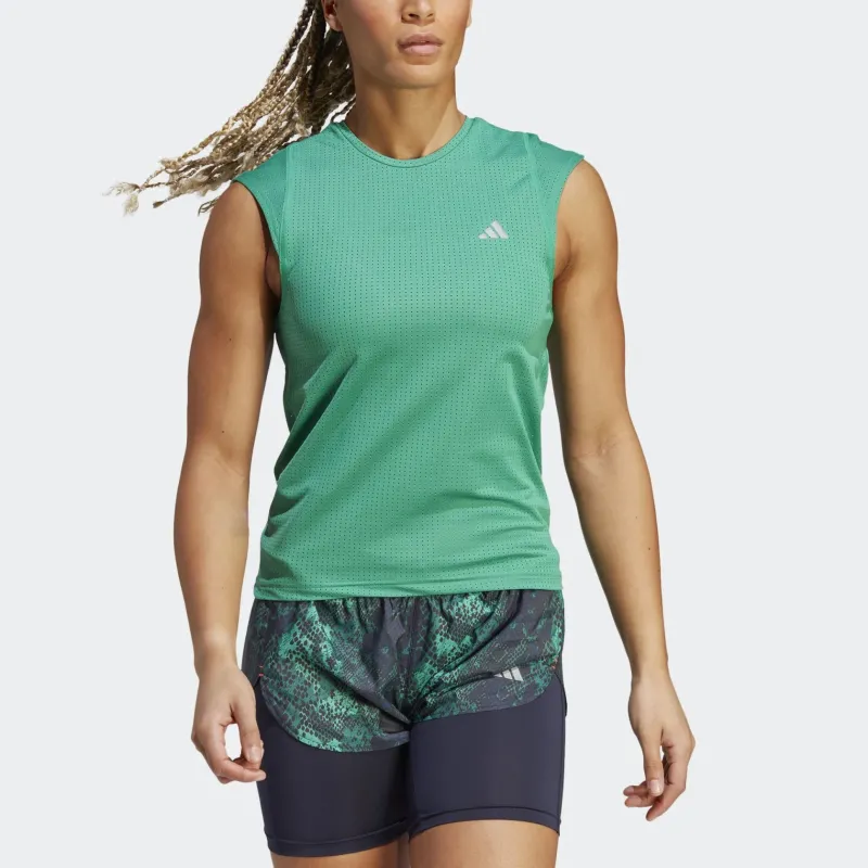 Adidas Tank Tops Women's Green-1