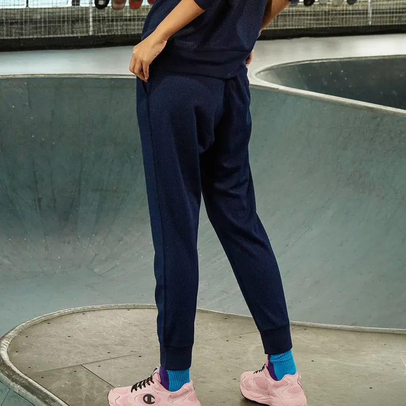 Champion Harem Pants Sports Pants Japan Version Women's Navy Blue-1