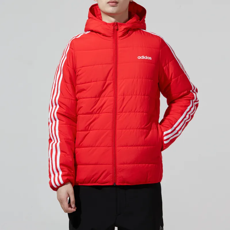 Adidas Puffer Jackets Men Red-2