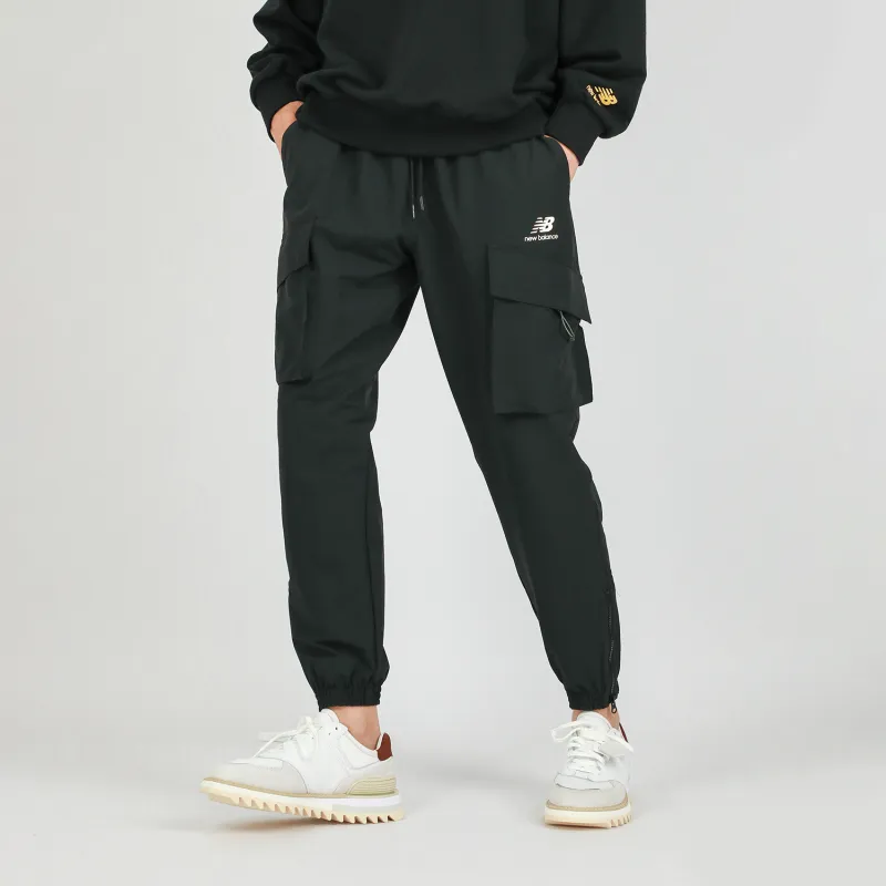 New Balance Knitted Sweatpants Men's Black-2