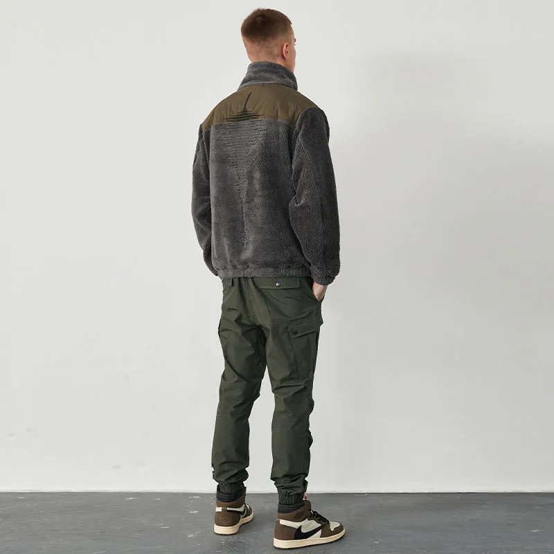 FORCEREPUBLIK Casual Pants Unisex Army Green-2