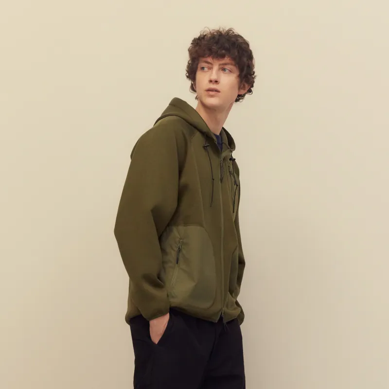 Champion Moderate Jacket Japan Version Unisex Olive Green-2