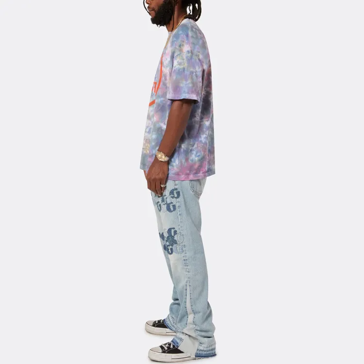 Gallery Dept. Stop Being Racist Tie Dye T shirt-5