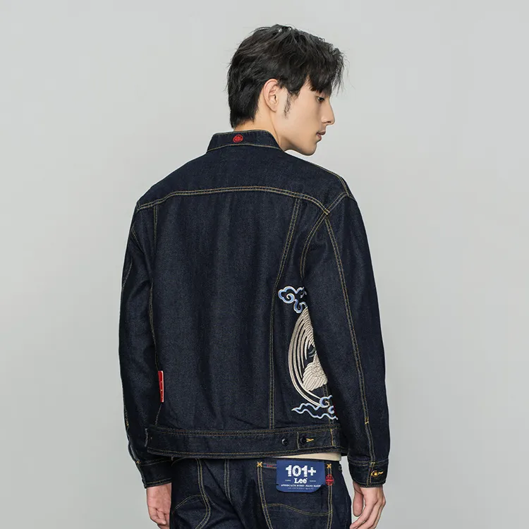 Lee Denim Jacket Men's Denim Blue-3