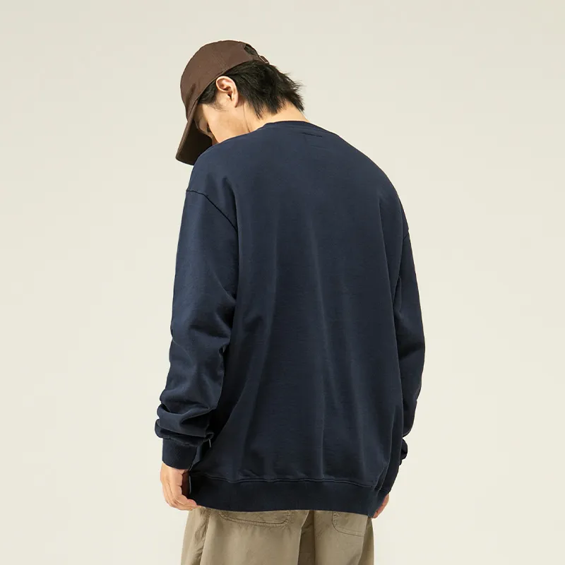 Ben.panda Crew Neck Loose Fit Sweatshirt Fall And Winter Unisex-2