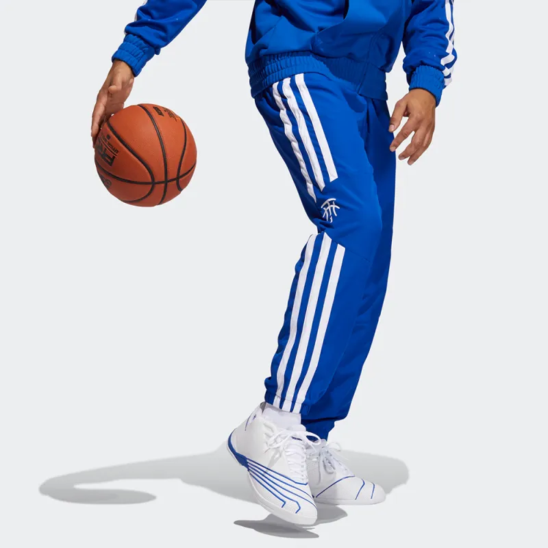 Adidas Knitted Sweatpants Men's Royal Blue-3