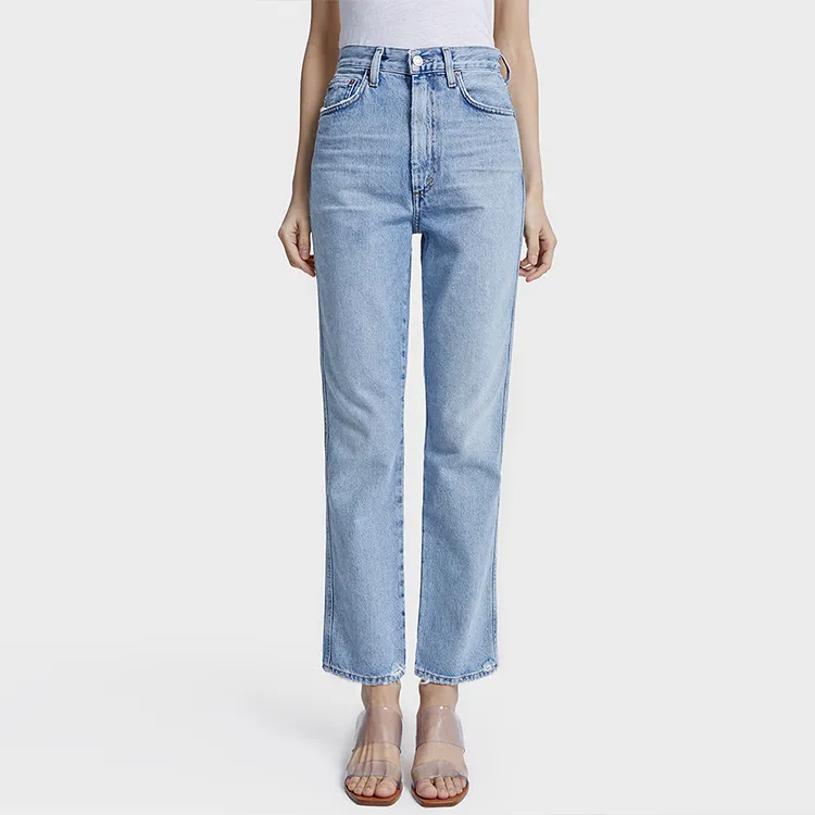 AGOLDE Jeans Women's Light Blue-4