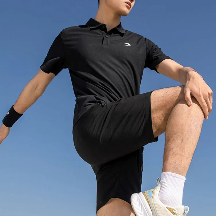 361° Polo Shirts Men Black-3