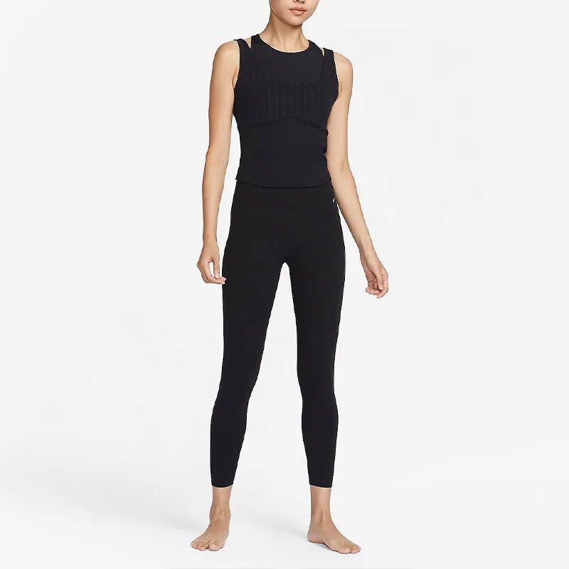 Nike Dri Fit Sleeveless Sports Shirts Women's Black-2