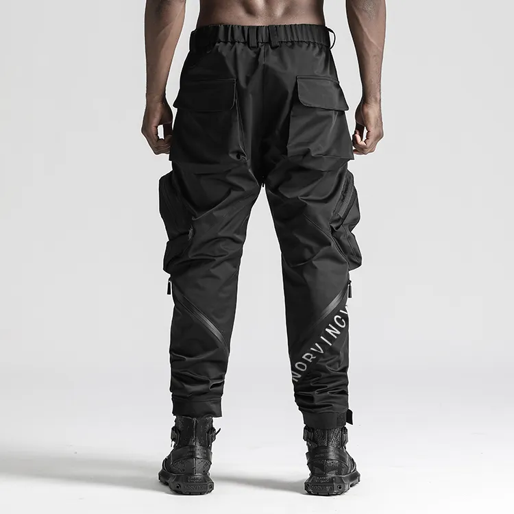NORVINCY Cargo Pants Thickened Casual Pants Unisex-8