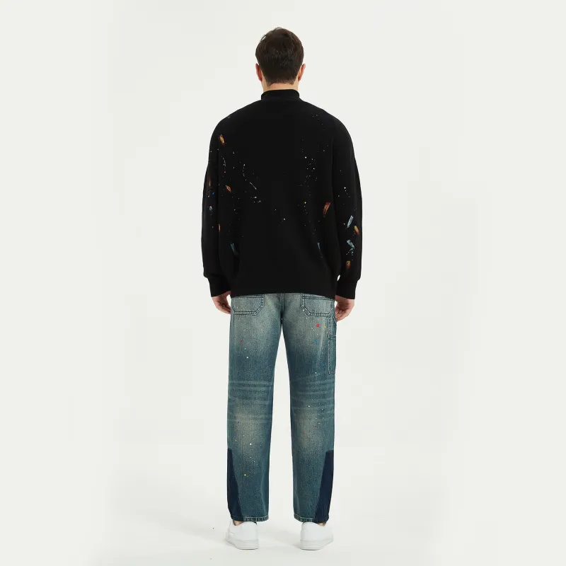 LIUREGALI Jeans Men Blue-2
