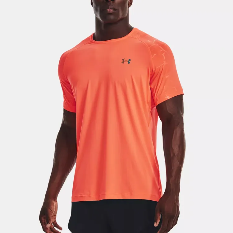 Under Armour RUSH T Shirt Men's Orange-2