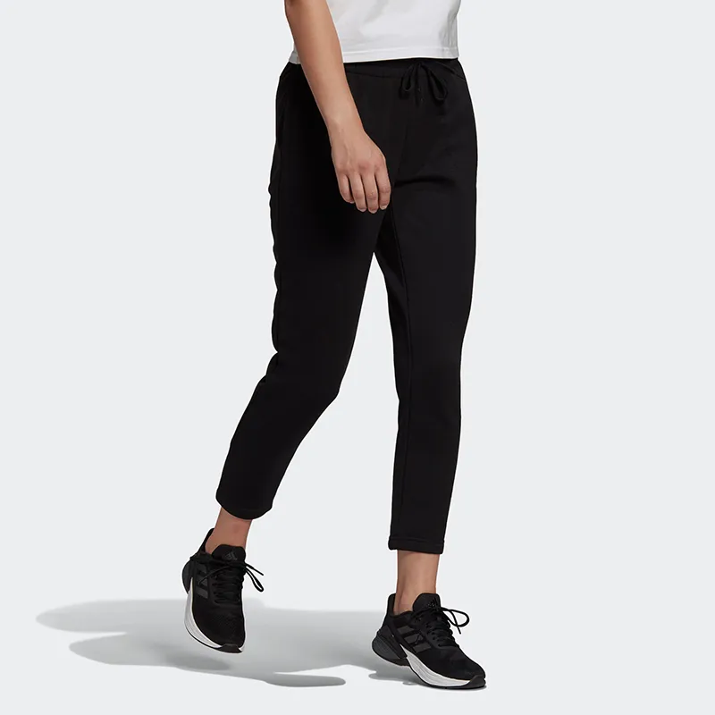 Adidas Knitted Sweatpants Women's Black-3