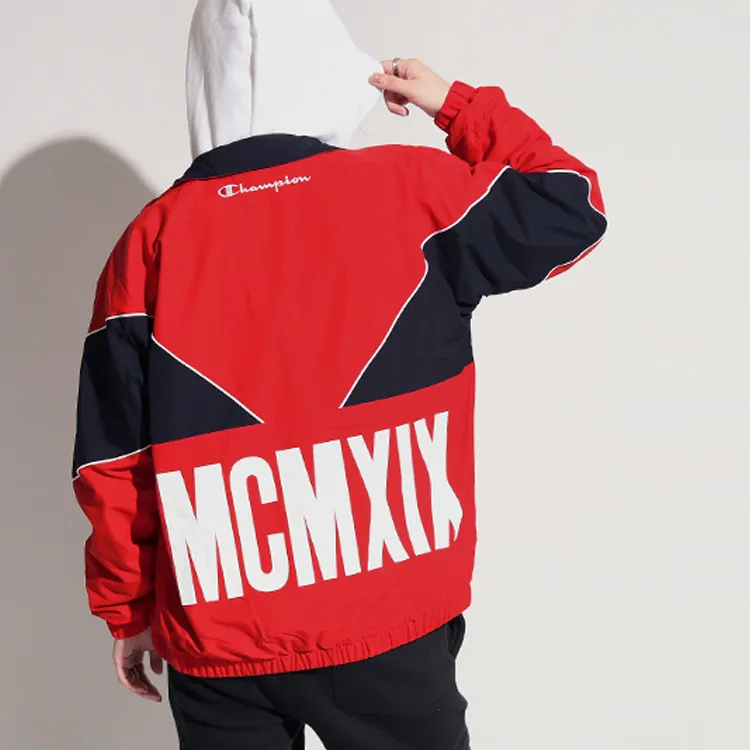Champion Jacket Japan Version Unisex Red-3